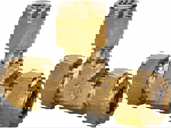 Compression Tube Union: Compression x Compression x Compression